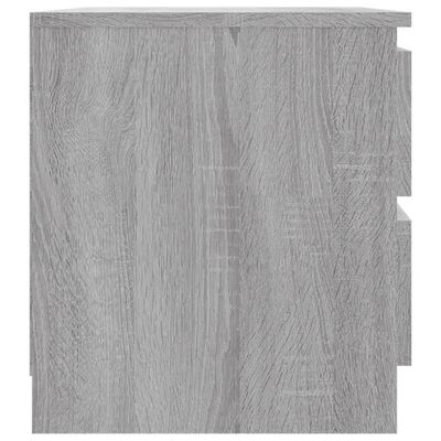vidaXL Nočný stolík sivý sonoma 50x39x43,5 cm spracované drevo
