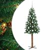 vidaXL &Uacute;zky vianočn&yacute; stromček Zelen&aacute; 150 cm