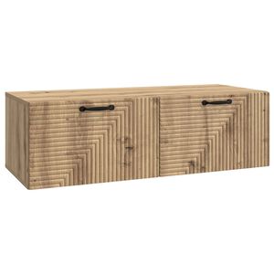 vidaXL N&aacute;stenn&aacute; TV skrinka N&aacute;stenn&yacute; Dub artisan 98 x 41 x 30 cm