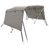 vidaXL Strie&scaron;ka Bimini s 3 obl&uacute;kmi a stenami 183x(170-182)x137 cm