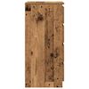 vidaXL Komoda so z&aacute;suvkami, star&eacute; drevo 37,5x35x99cm, kompozitn&eacute; drevo