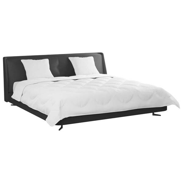 vidaXL Sada prikr&yacute;vok s vank&uacute;&scaron;om 3 pcs Biela Mikrof&aacute;za a perie