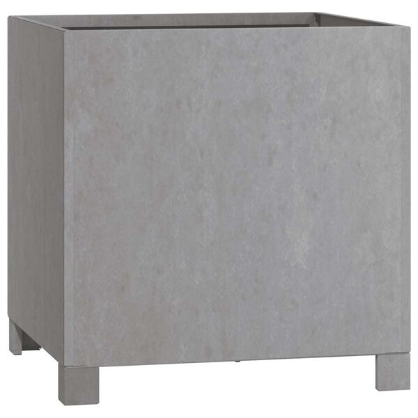 vidaXL Kvetin&aacute;če s nohami 2 ks 40x40x40 hrdzav&eacute; cm kort&eacute;nov&aacute; oceľ