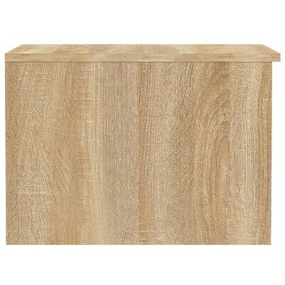vidaXL Konferenčný stolík dub sonoma 50x50x36 cm spracované drevo