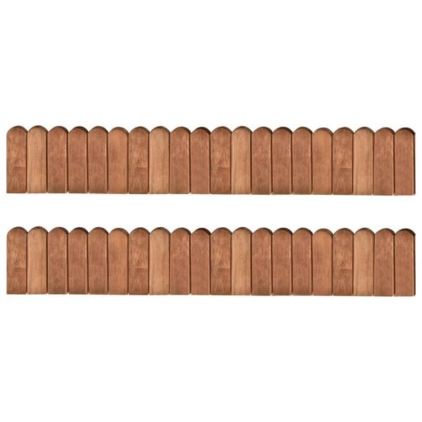 vidaXL Tr&aacute;vnikov&eacute; lemy 2ks 120 cm impregnovan&eacute; borovicov&eacute; drevo