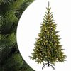 vidaXL Umel&yacute; Skl&aacute;pac&iacute; Vianočn&yacute; Stromček 120 cm 150 LED Tepl&aacute; biela