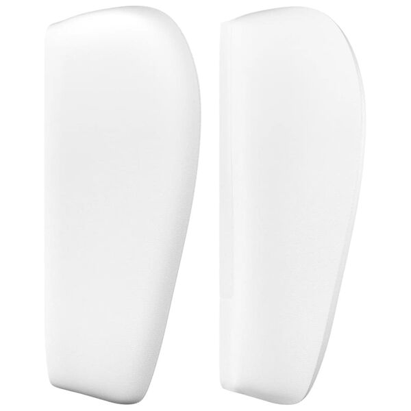 vidaXL Čelo postele so záhybmi biely 163x23x78/88 cm umelá koža