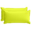 vidaXL Poťah na podložku 2 ks HOUTEN Žiariv&aacute; zelen&aacute; 40 x 70 cm