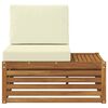 vidaXL Vonkaj&scaron;ia koncov&aacute; pohovka s vank&uacute;&scaron;om Pr&iacute;rodn&aacute; 91 x 63 x 73 cm