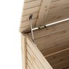 vidaXL Úložný box s vekom RANA 80x49x54 cm borovicový masív