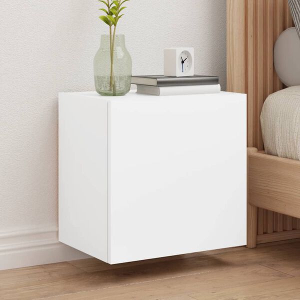 vidaXL TV n&aacute;stenn&aacute; skrinka biela 40,5x30x40 cm kompozitn&eacute; drevo