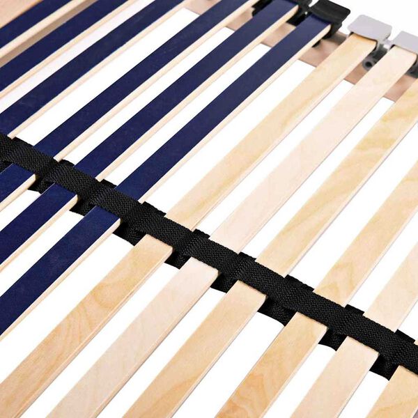 vidaXL Lamelový rošt Hnedá 70 x 190 cm Možno dubové drevo