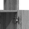 vidaXL Vysok&aacute; skrinka siv&yacute; dub sonoma 92x33x100 cm kompozitn&eacute; drevo