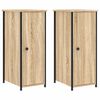 vidaXL Nočn&eacute; stol&iacute;ky 2 ks dub sonoma 32x42x80 cm kompozitn&eacute; drevo