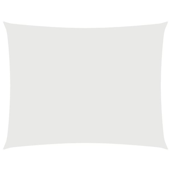 vidaXL Tieniaca plachta, oxford, obdĺžnikov&aacute; 2x3 m, biela