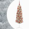 vidaXL Umel&yacute; &scaron;t&iacute;hly vianočn&yacute; stromček s vianočnou guľou 150 cm 150 LED