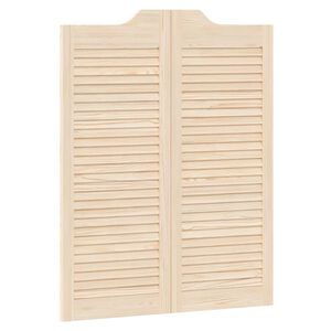 vidaXL Kladivov&eacute; dvere 100 x 40 cm Borovicov&yacute; mas&iacute;v Pr&iacute;rodn&aacute;