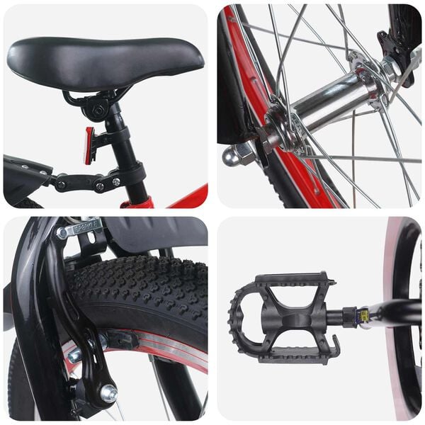 vidaXL Detsk&eacute; Kolo 20 Palcov pre vek 6-11 rokov Modro-čierny