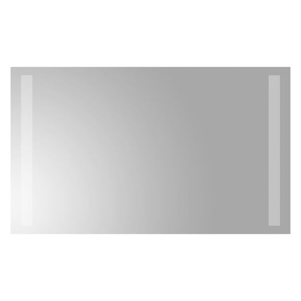 vidaXL LED k&uacute;peľňov&eacute; zrkadlo 50x30 cm