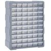vidaXL Organiz&eacute;r so 60 z&aacute;suvkami 38x16x47,5 cm