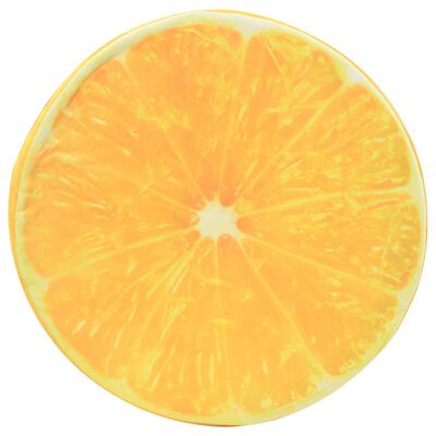 vidaXL Podložky 2 ks, potlač s pomarančom