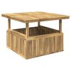 vidaXL Biela 108,5 x 110 x 75/44,5 cm