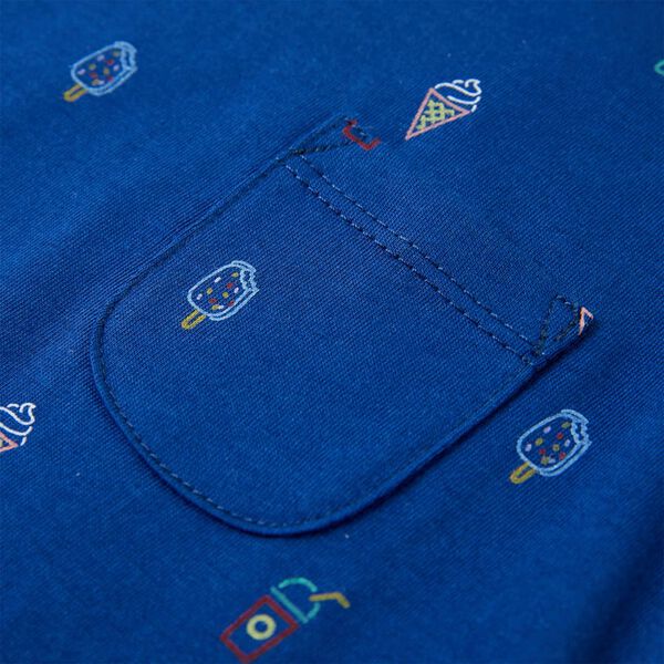 Detské tielko tmavomodré 128