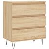 vidaXL Komoda dub sonoma 60x35x70 cm spracovan&eacute; drevo