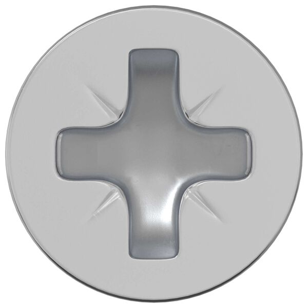 vidaXL Skrutka 2 pcs Strieborn&aacute; M6 x 12 mm Železo