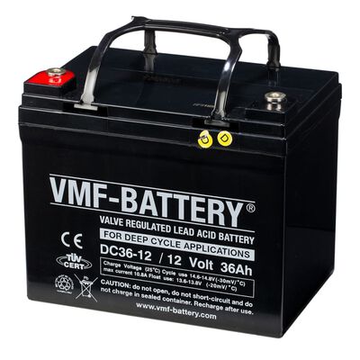 VMF Batéria s dlhým cyklom AGM 12 V 36 Ah DC36-12