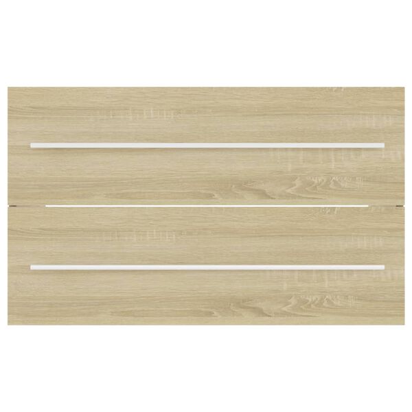 vidaXL Skrinka pod um&yacute;vadlo, dub sonoma 80x38,5x48cm, kompozitn&eacute; drevo