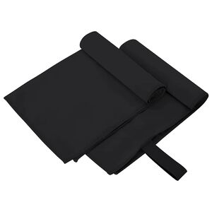 vidaXL &Scaron;portov&eacute; uter&aacute;ky 2 pcs Čierna 50 x 30 cm Polyester a polyamid