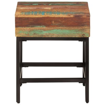 vidaXL Príručný stolík 40x30x51 cm recyklovaný drevený masív