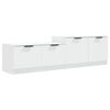 vidaXL TV stol&iacute;k biely 158,5x36x45 cm spracovan&eacute; drevo