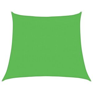 vidaXL Slnečn&aacute; plachta 160 g/m&sup2; lichobežn&iacute;kov&aacute; svetlozelen&aacute; 4/5x4 m HDPE