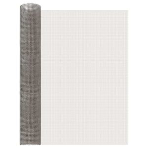 vidaXL Sieťov&aacute; obrazovka 80 x 1000 cm 3 Mesh Nerezov&aacute; oceľ 201