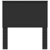 vidaXL Zadn&eacute; čelo Čierny dub 80 cm Kompozitn&eacute; drevo