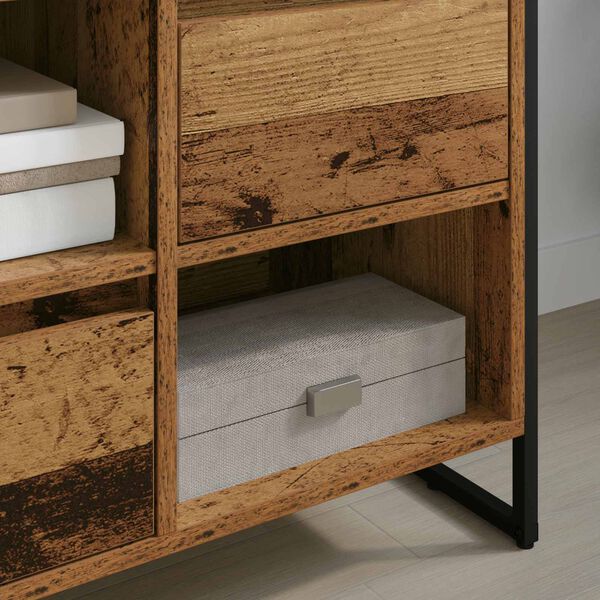 vidaXL TV skrinka Star&eacute; drevo 100 x 36 x 49,5 cm Kompozitn&eacute; drevo