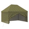 vidaXL Baldach&yacute;n s 4 bočn&yacute;mi stenami 2,95 x 4,1 m Arm&aacute;dna kamufl&aacute;ž