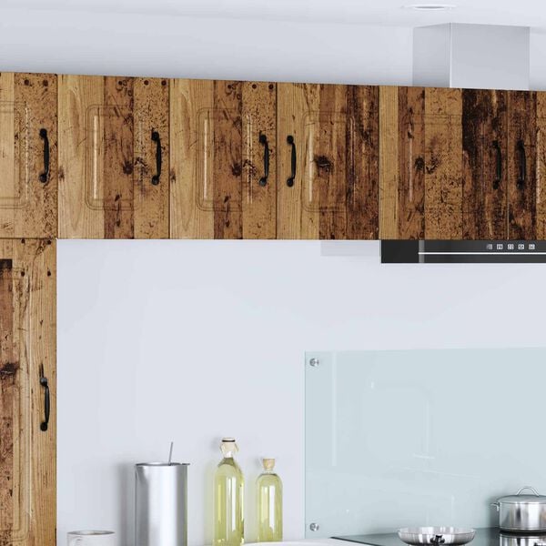 vidaXL Kuchynsk&aacute; skriňa Kalmar 2 pcs Star&eacute; drevo 30 x 31 x 40 cm