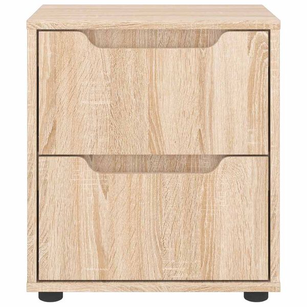 vidaXL Nočn&yacute; stol&iacute;k "VISNES" Dub Sonoma 45x40x50 cm kompozitn&eacute; drevo