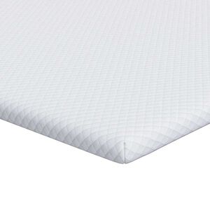 vidaXL Matracov&yacute; topper z pam&auml;ťovej peny 80 x 200 cm Thick M&auml;kk&yacute; Biela