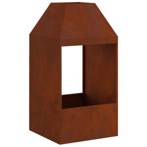 vidaXL Ohnisko Hned&aacute; 50 x 50 x 100 cm