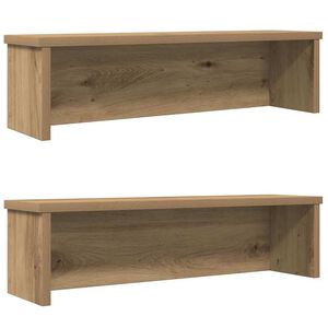 vidaXL kuchynsk&eacute; stojany stohovateľn&eacute; 2 ks dub artisan 50x15x16 cm