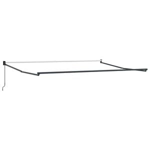 vidaXL Skladac&iacute; r&aacute;m mark&iacute;zy Antracit 400 &times; 300 cm Hlin&iacute;k