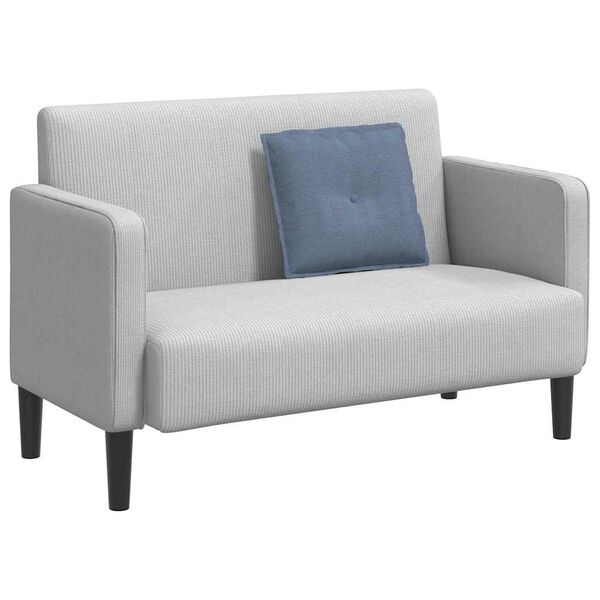 vidaXL Podu&scaron;ka na chrb&aacute;t Modr&aacute; 50 x 45 cm Kord&uacute;rov&aacute; tkanina