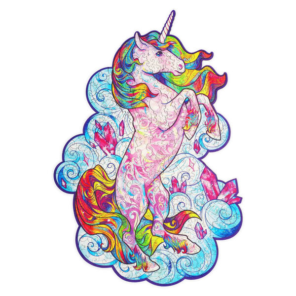 UNIDRAGON 313-dielna skladačka Inspiring Unicorn kráľovská 31x41 cm