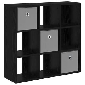 vidaXL Serv&iacute;rovacia skriňa so z&aacute;suvkou Čierny dub 73,5 x 24 x 69,5 cm