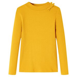 Detsk&eacute; tričko s dlh&yacute;mi ruk&aacute;vmi okrov&eacute; 92