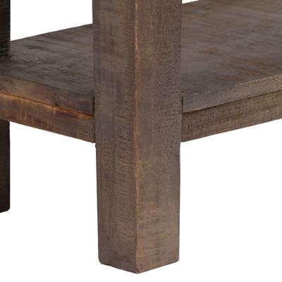 vidaXL Konzolový stolík masívne drevo vintage štýl 118x30x80 cm